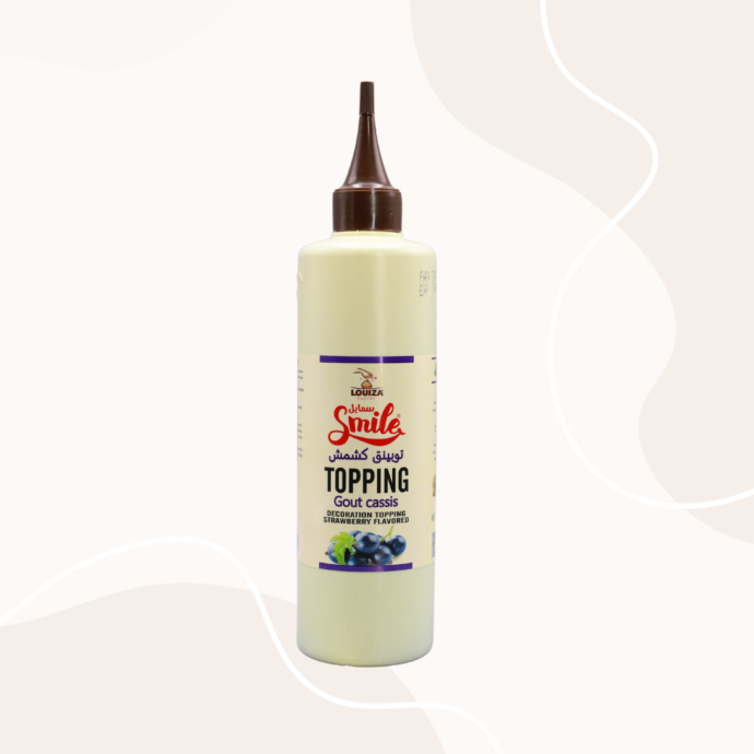 TOPPING SMILLE CASSIS 400G